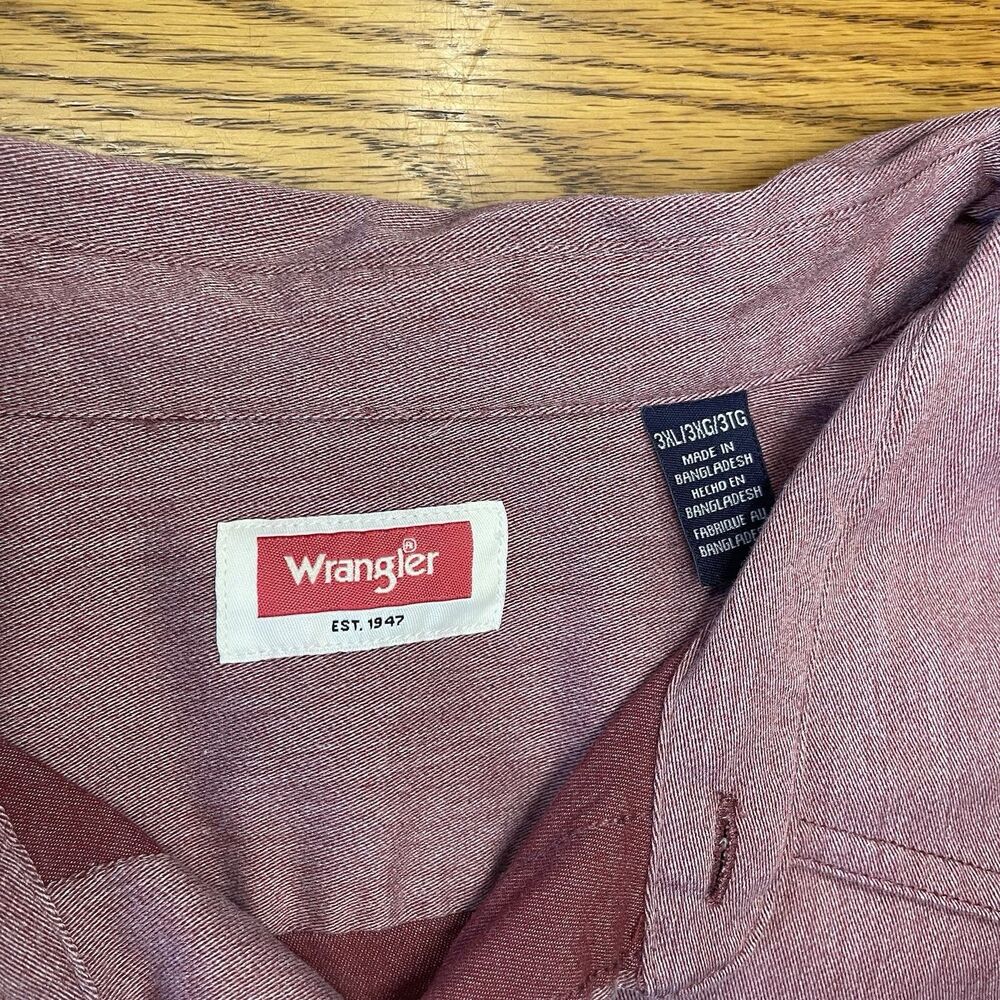 Lot of 2 Men's 3XL Long Sleeve Shirts - Picture 3 of 13